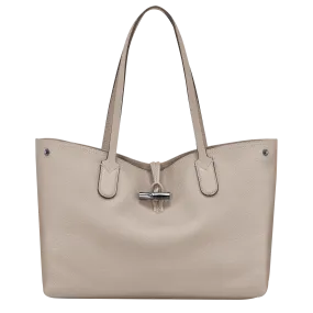 Le Roseau Essential L Tote bag Clay - Leather