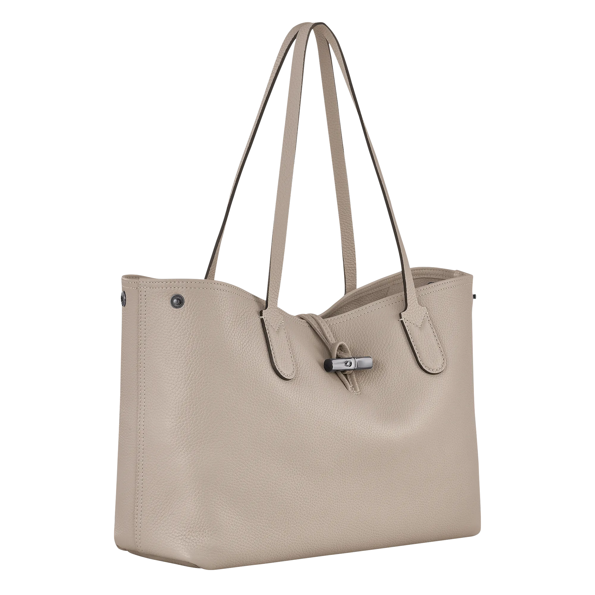 Le Roseau Essential L Tote bag Clay - Leather