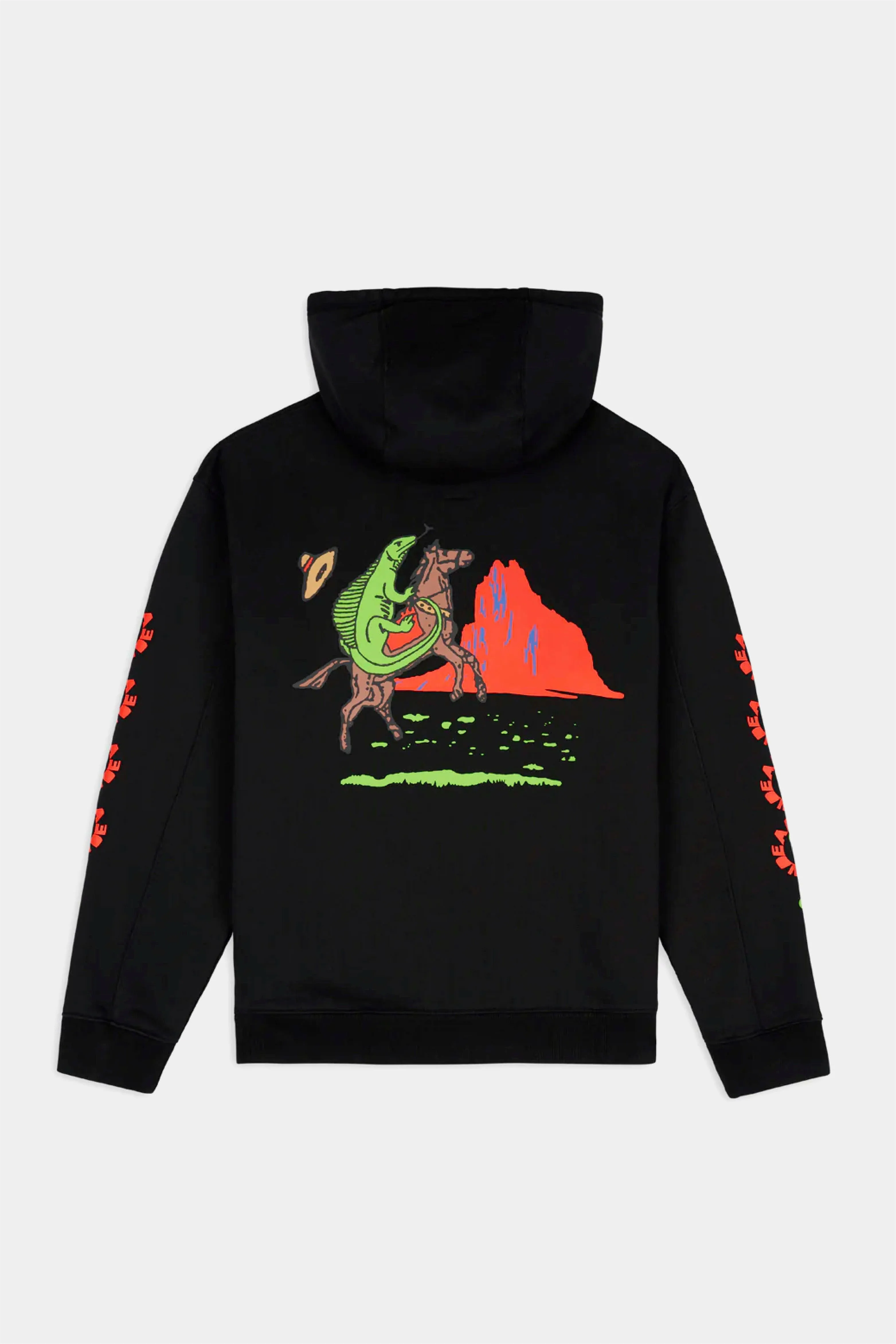 Lizard Cowboy Hoodie