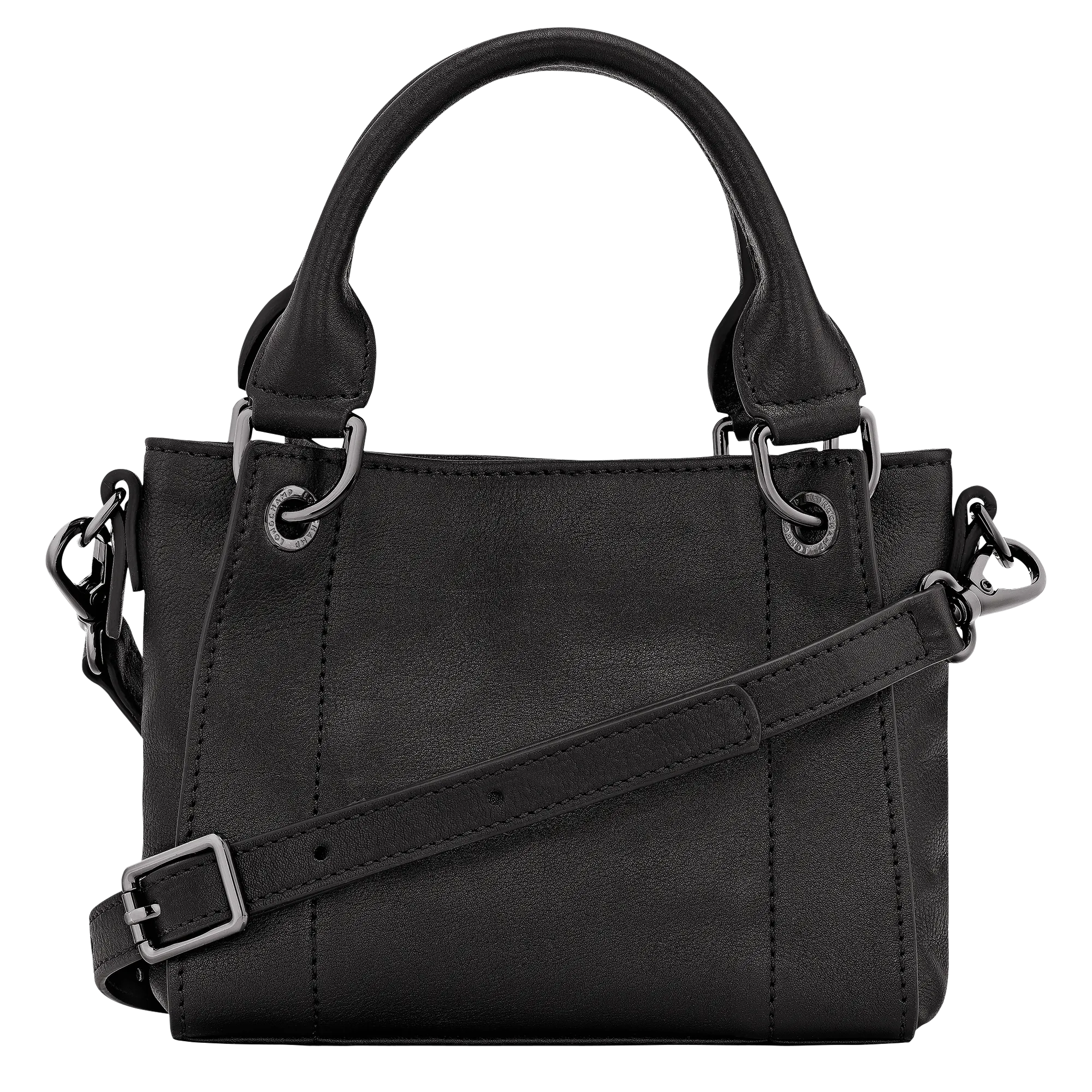 Longchamp 3D XS Handbag Black - Leather