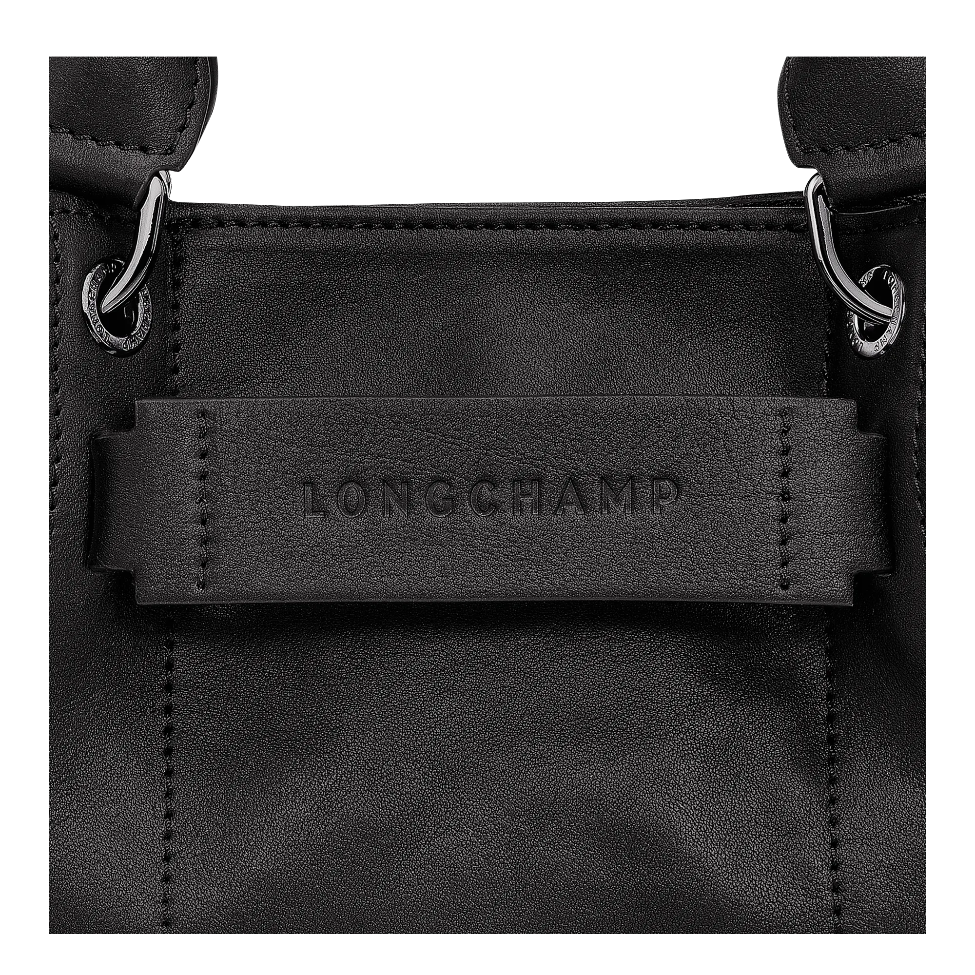 Longchamp 3D XS Handbag Black - Leather