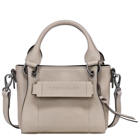 Longchamp 3D XS Handbag Clay - Leather