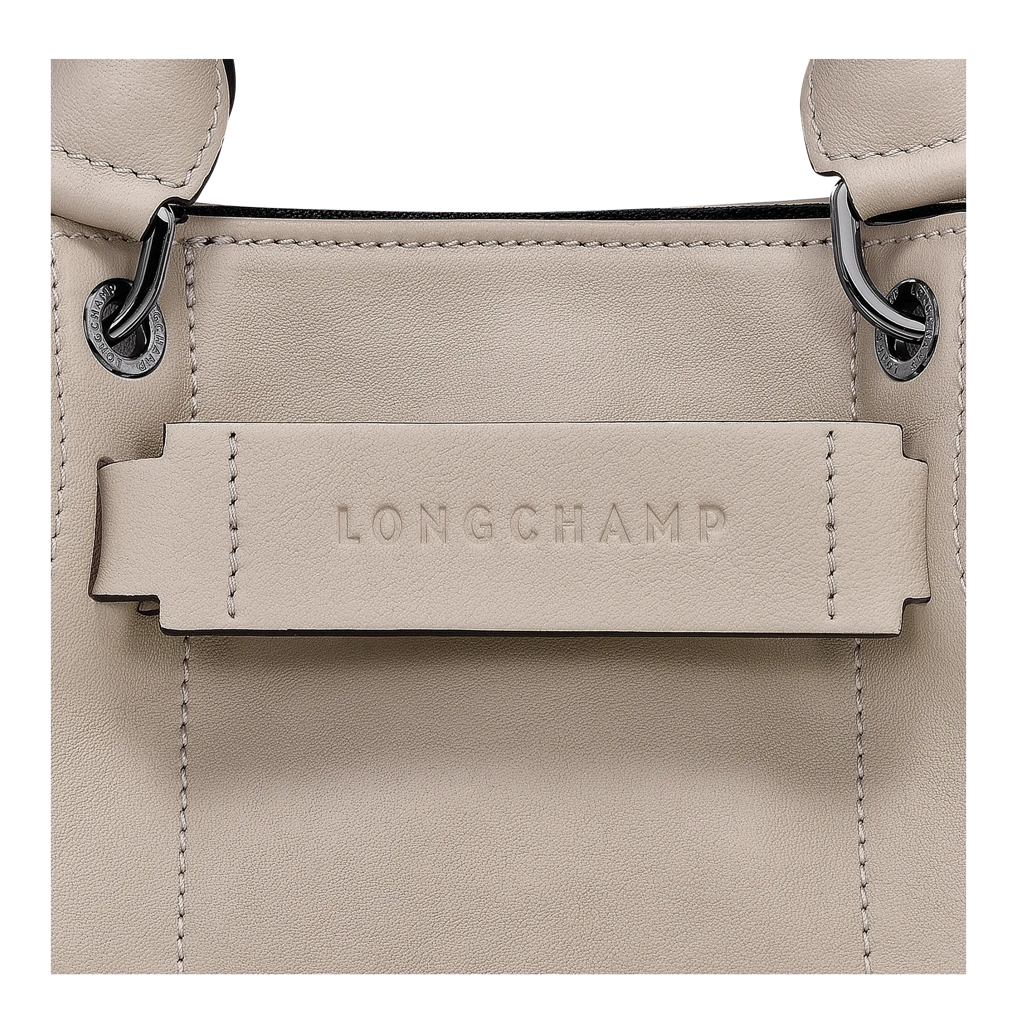 Longchamp 3D XS Handbag Clay - Leather