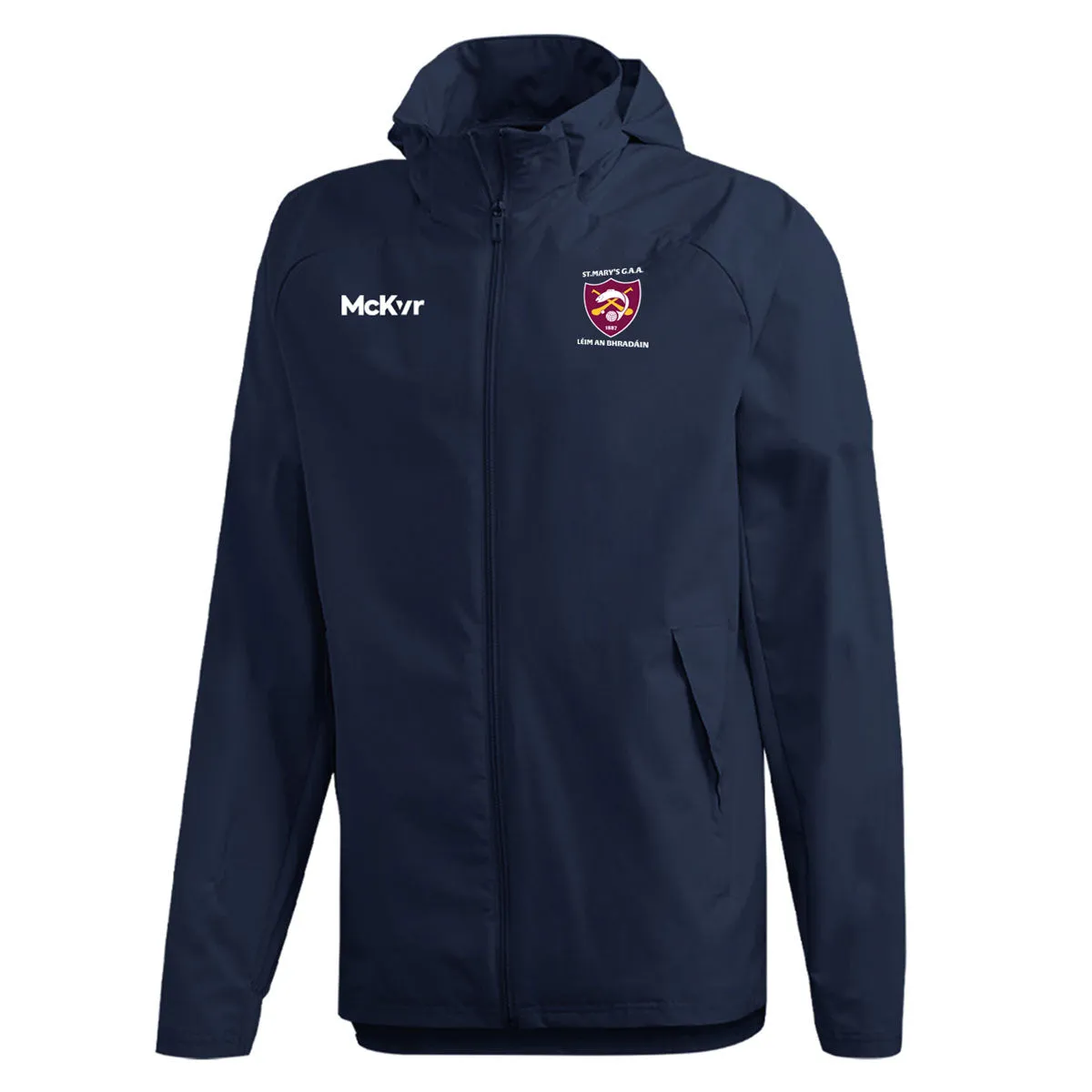 Mc Keever St Marys GAA Leixlip Core 22 Rain Jacket - Adult - Navy