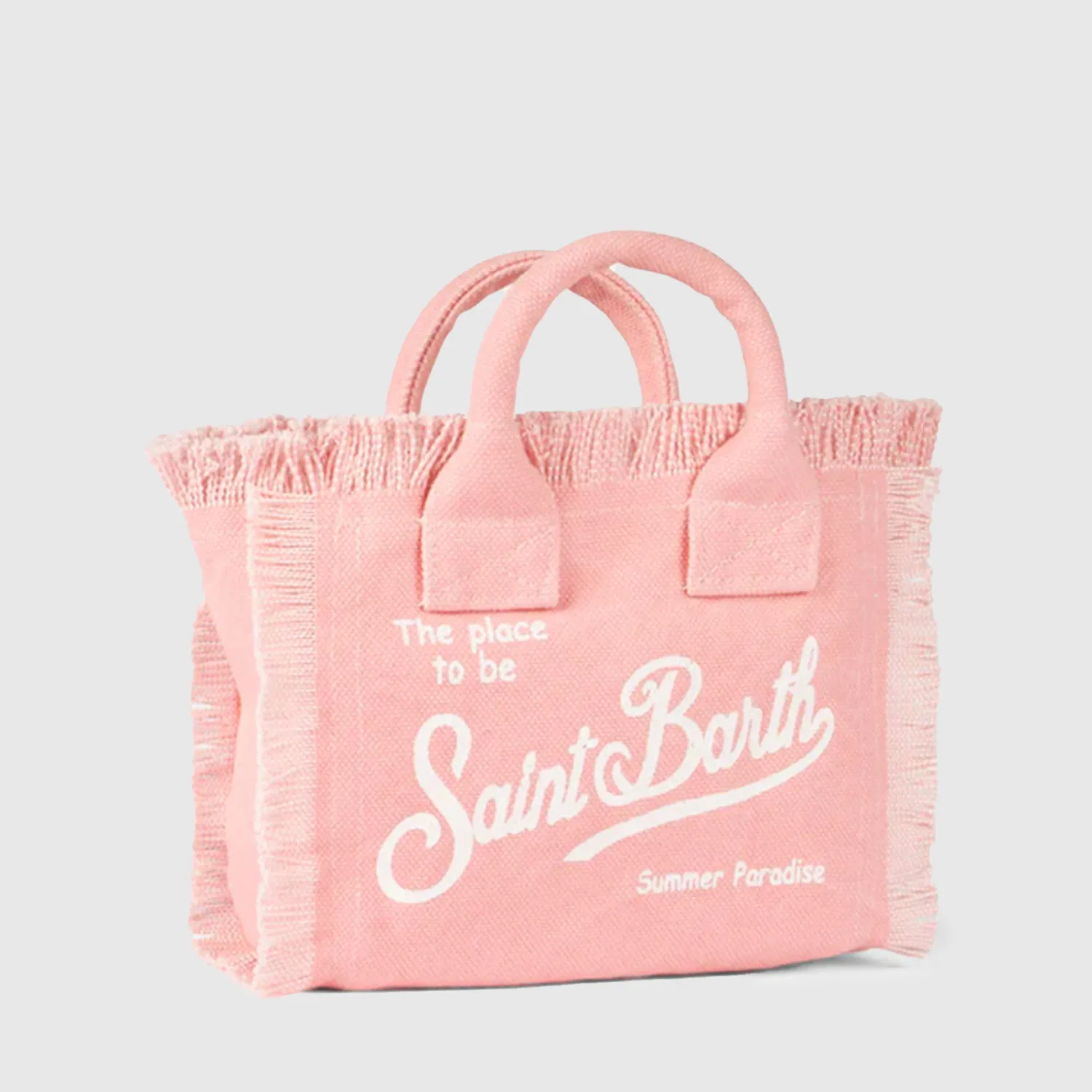 Mc2 Saint Barth Pink Handbag For Girls