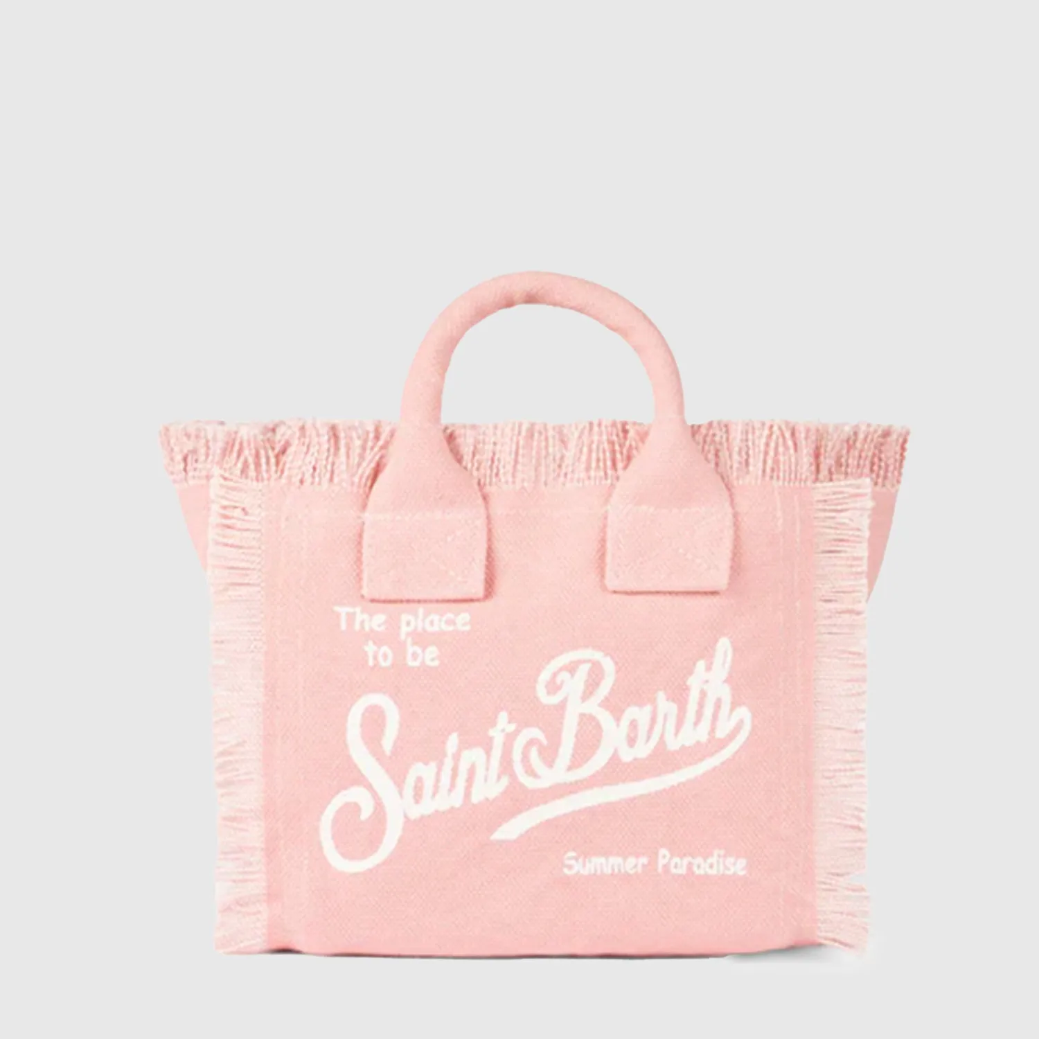 Mc2 Saint Barth Pink Handbag For Girls