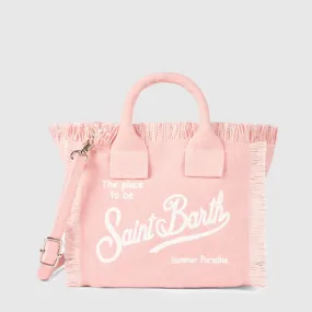 Mc2 Saint Barth Pink Handbag For Girls