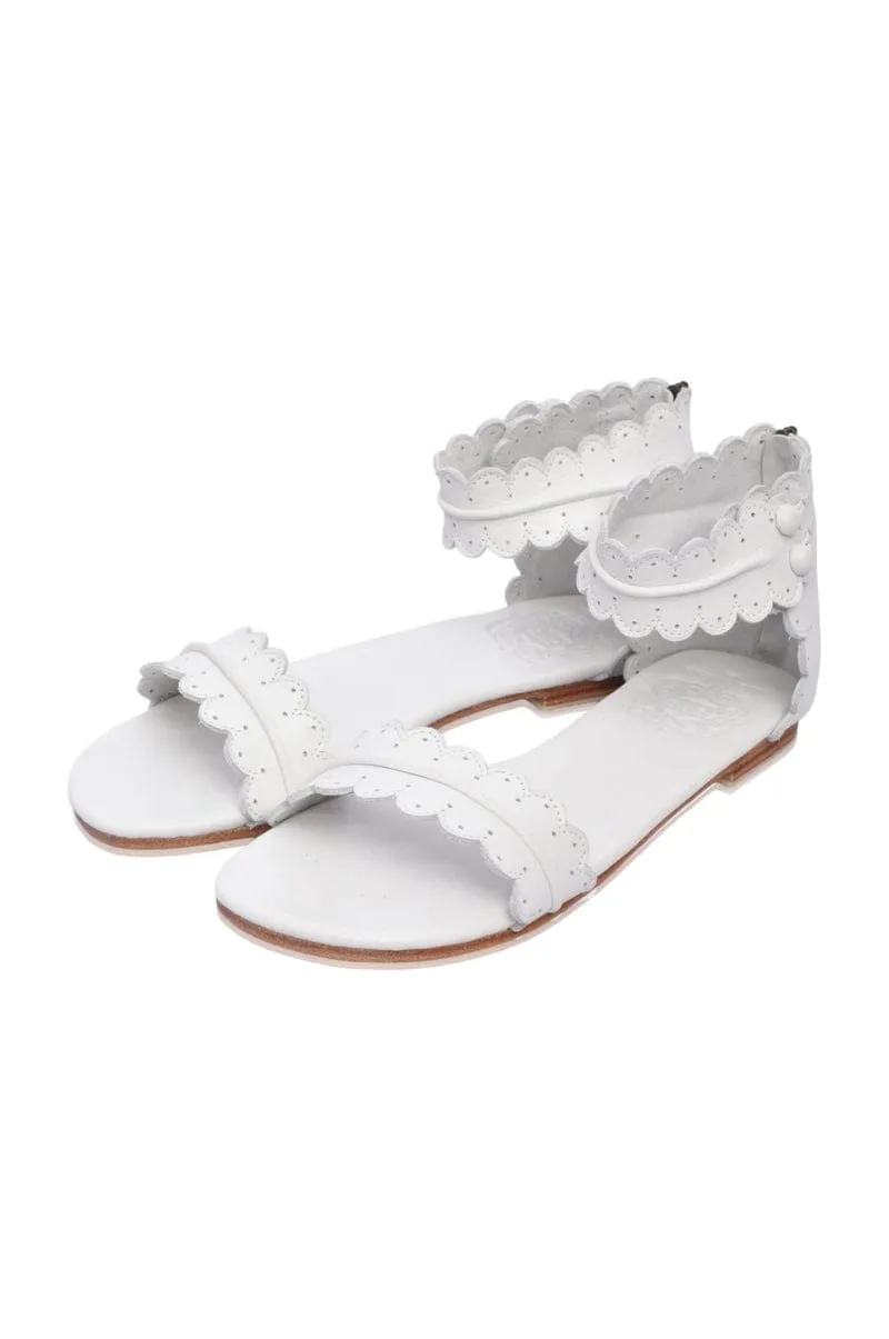 Midsummer Sandals in White