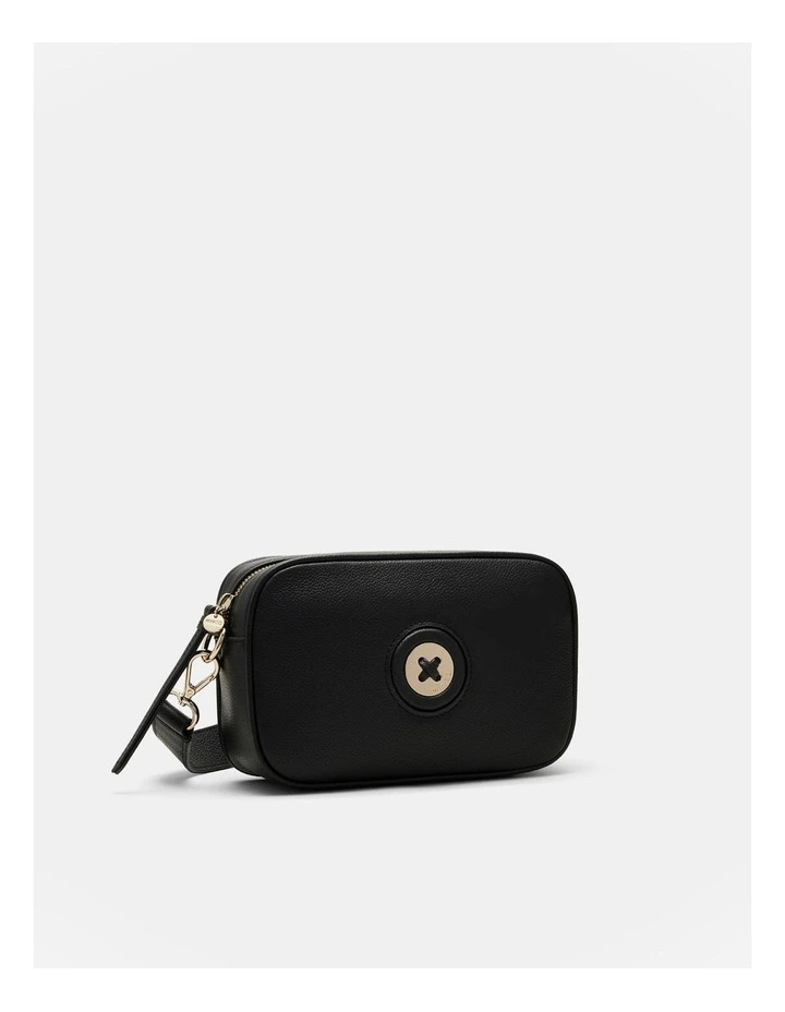 Mim-mazing Crossbody Bag in Black Light Gold