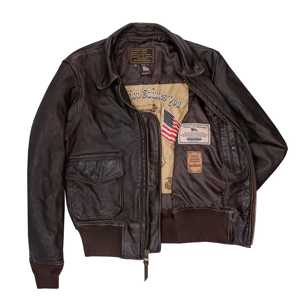 Naval Aviator Bomber Jacket | Navy Pilot Jacket