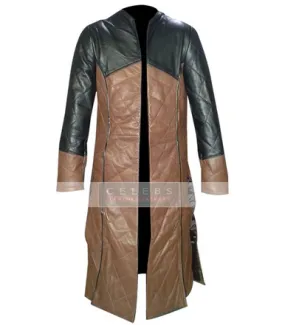 Officer Aeryn Sun Farscape Leather Coat