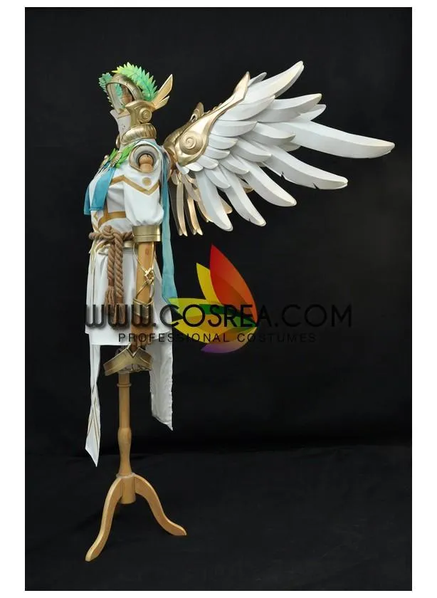 Overwatch Mercy Winged Victory Custom Cosplay Costume