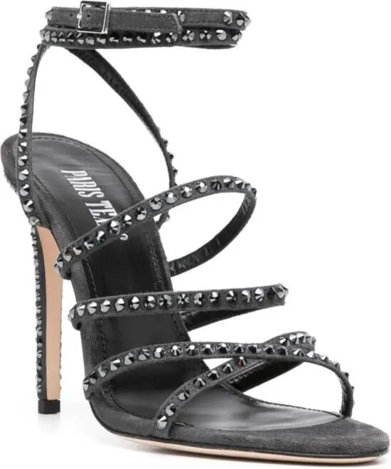 Paris Texas Holly Maeva 115mm sandals Grey