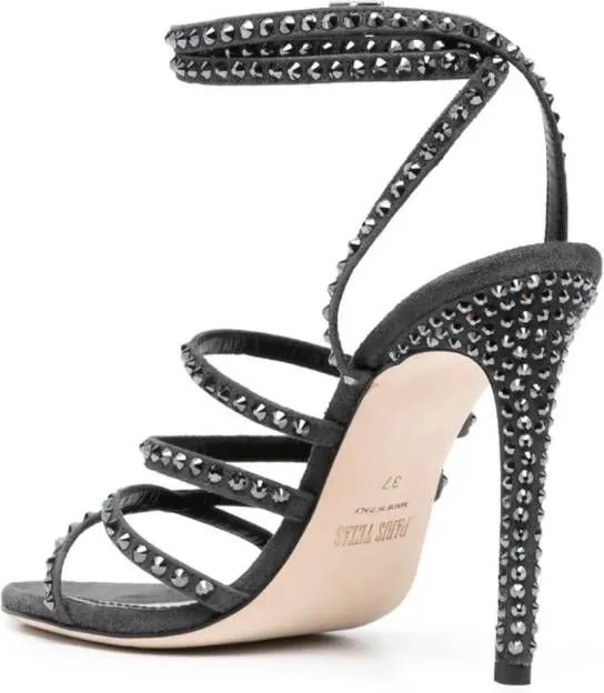 Paris Texas Holly Maeva 115mm sandals Grey