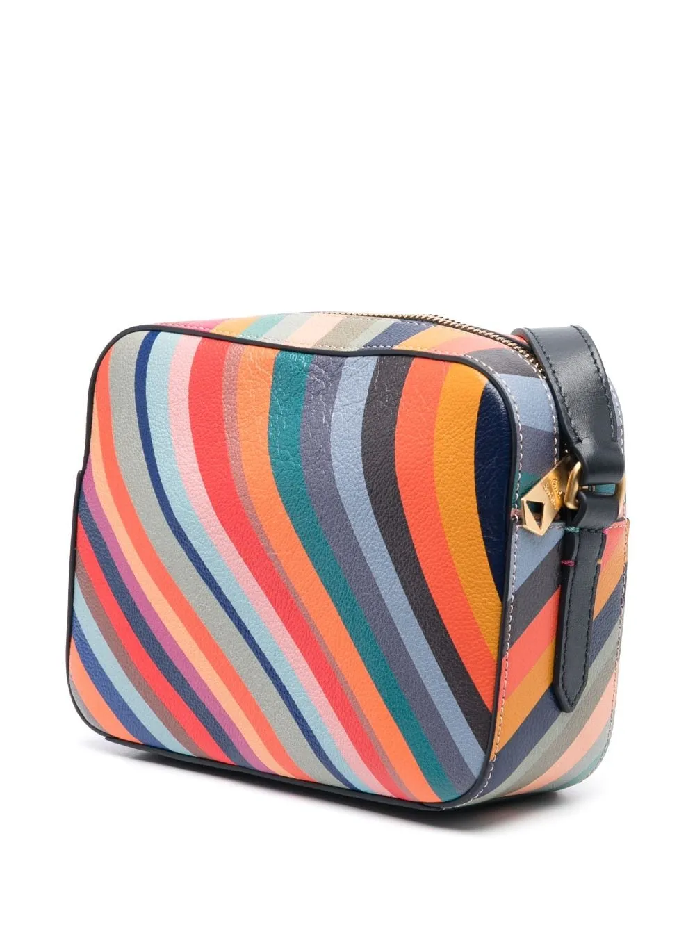 PAUL SMITH Vibrant Swirl Leather Crossbody Bag