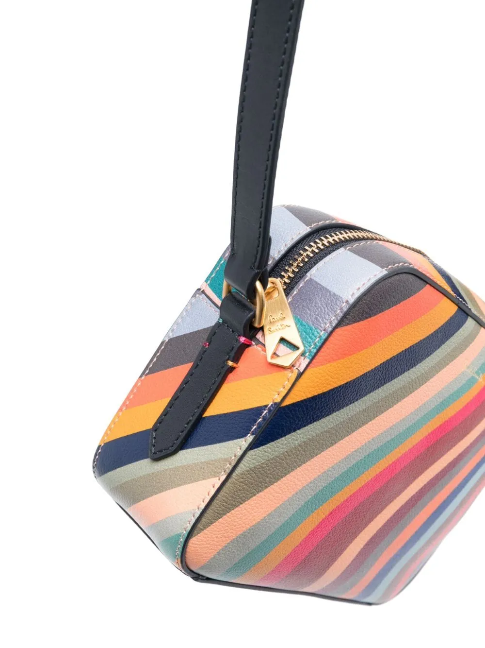 PAUL SMITH Vibrant Swirl Leather Crossbody Bag