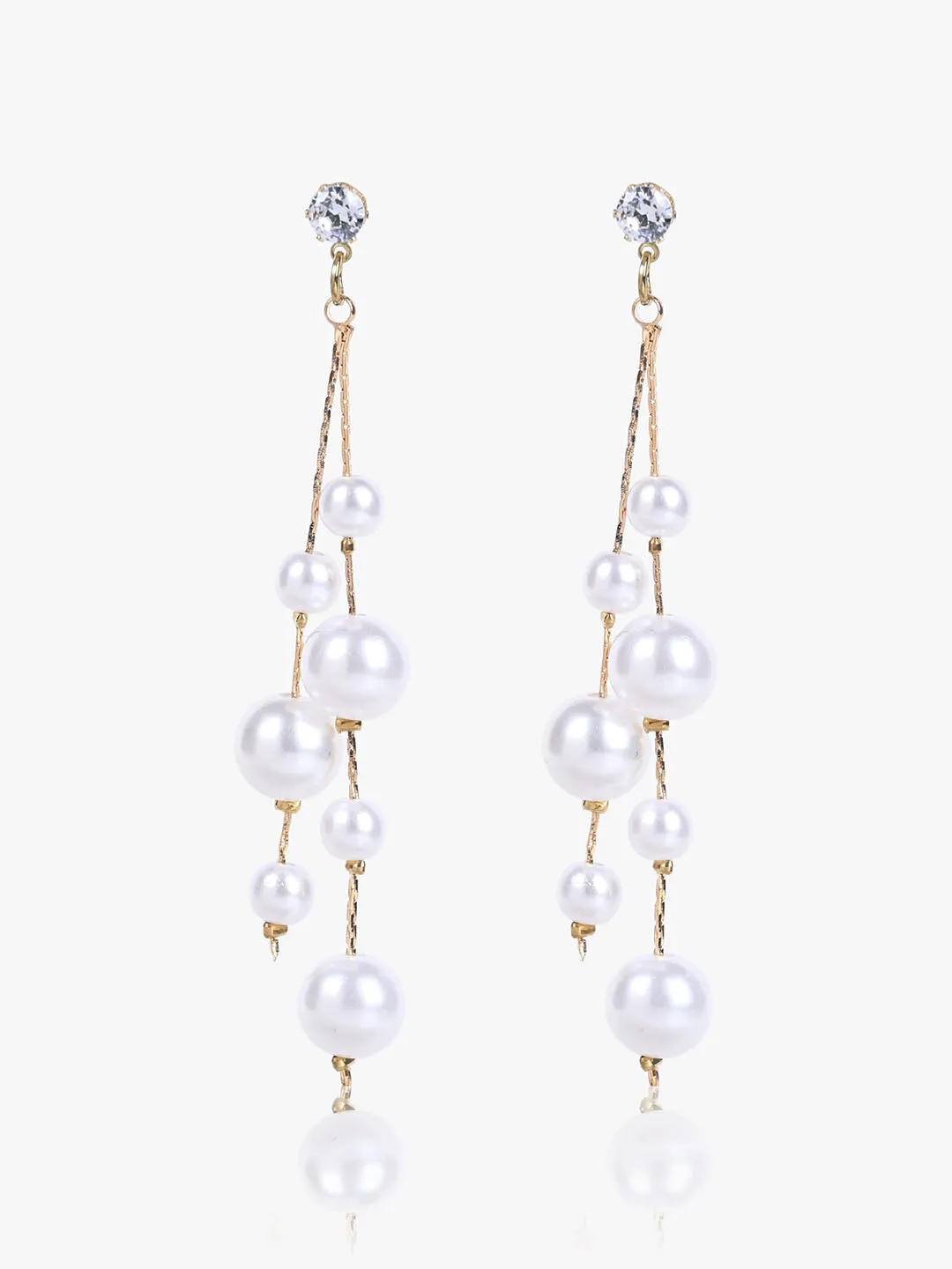 Pearl Tassel Earrings