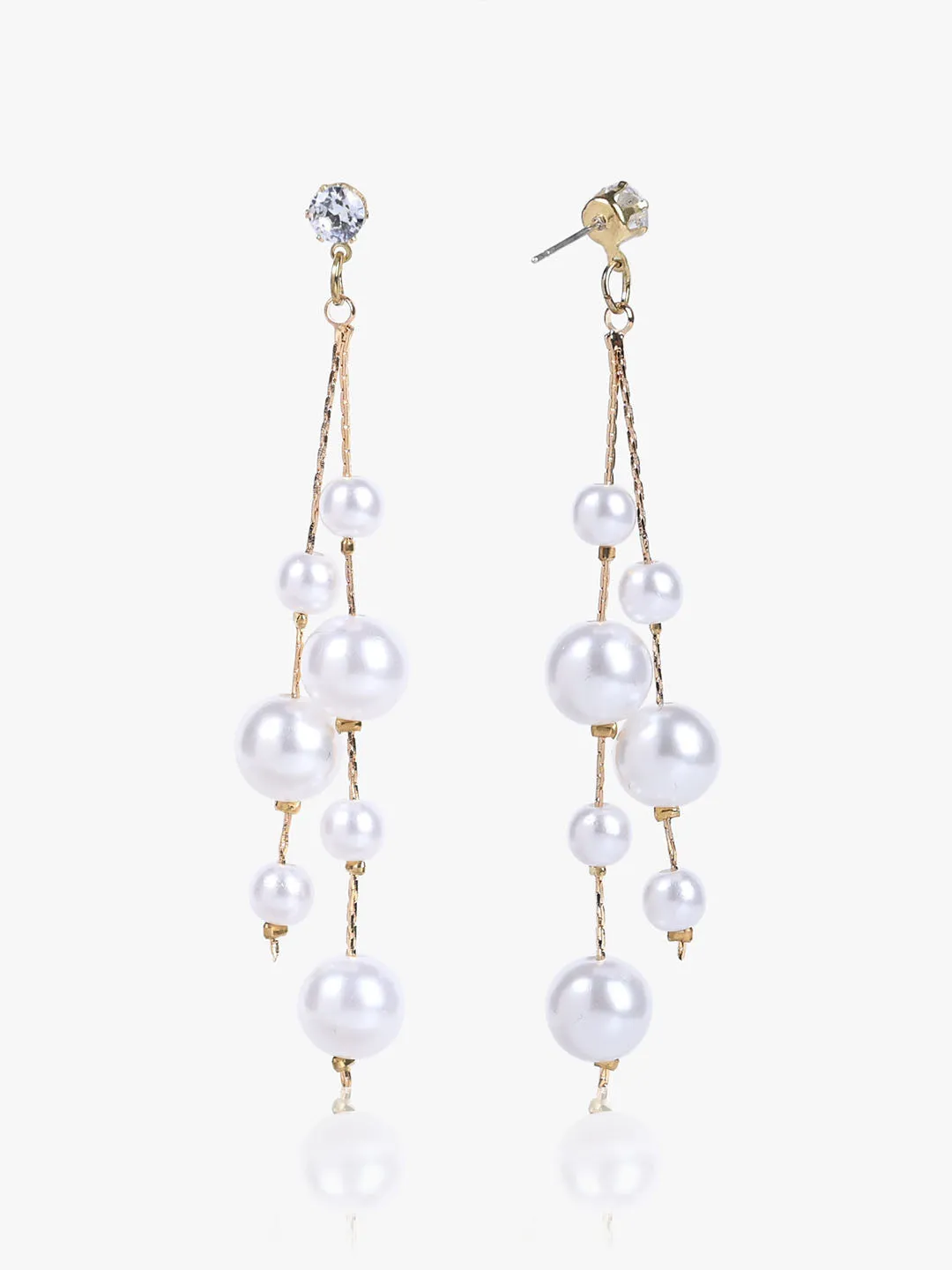 Pearl Tassel Earrings