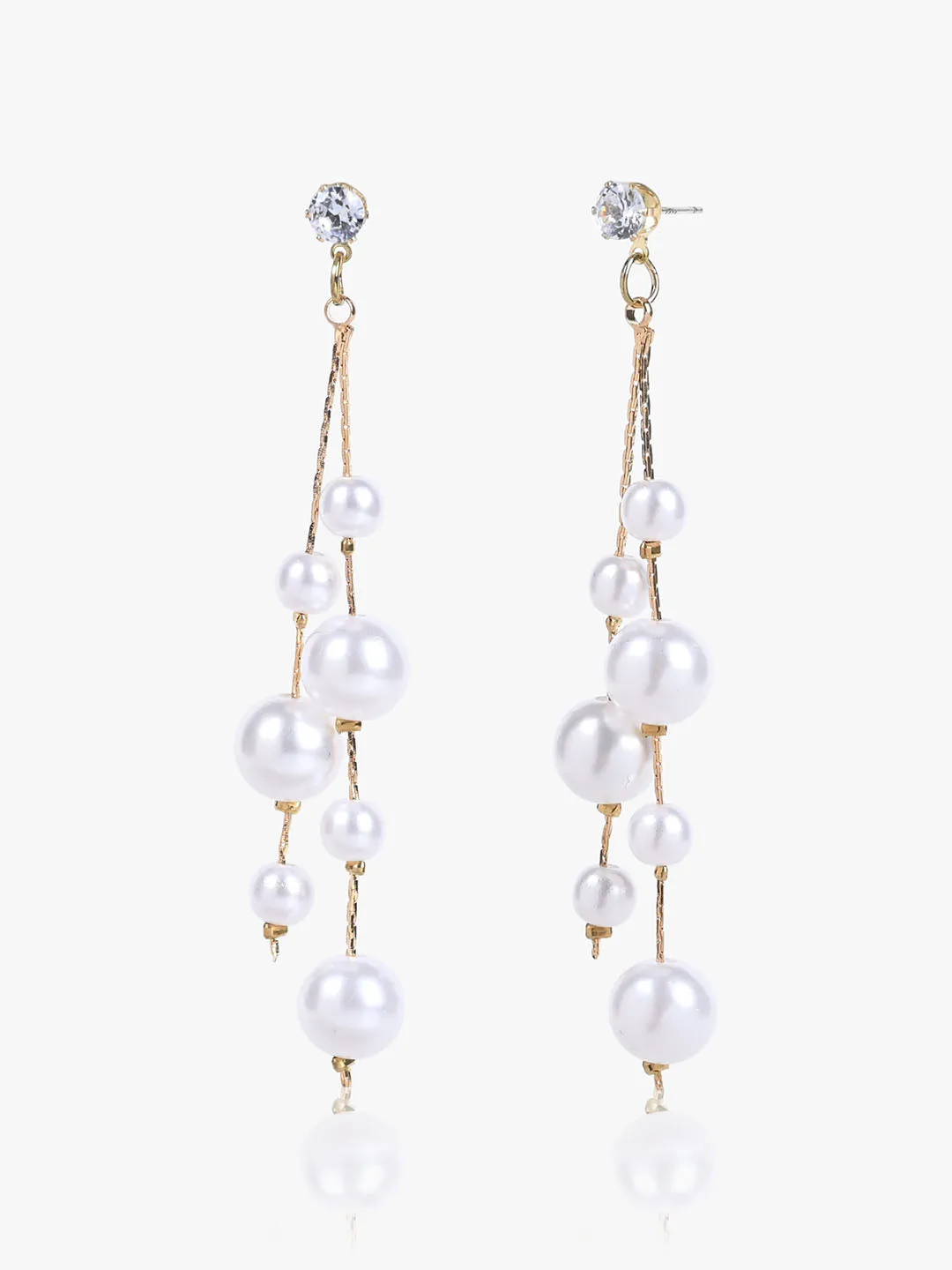 Pearl Tassel Earrings