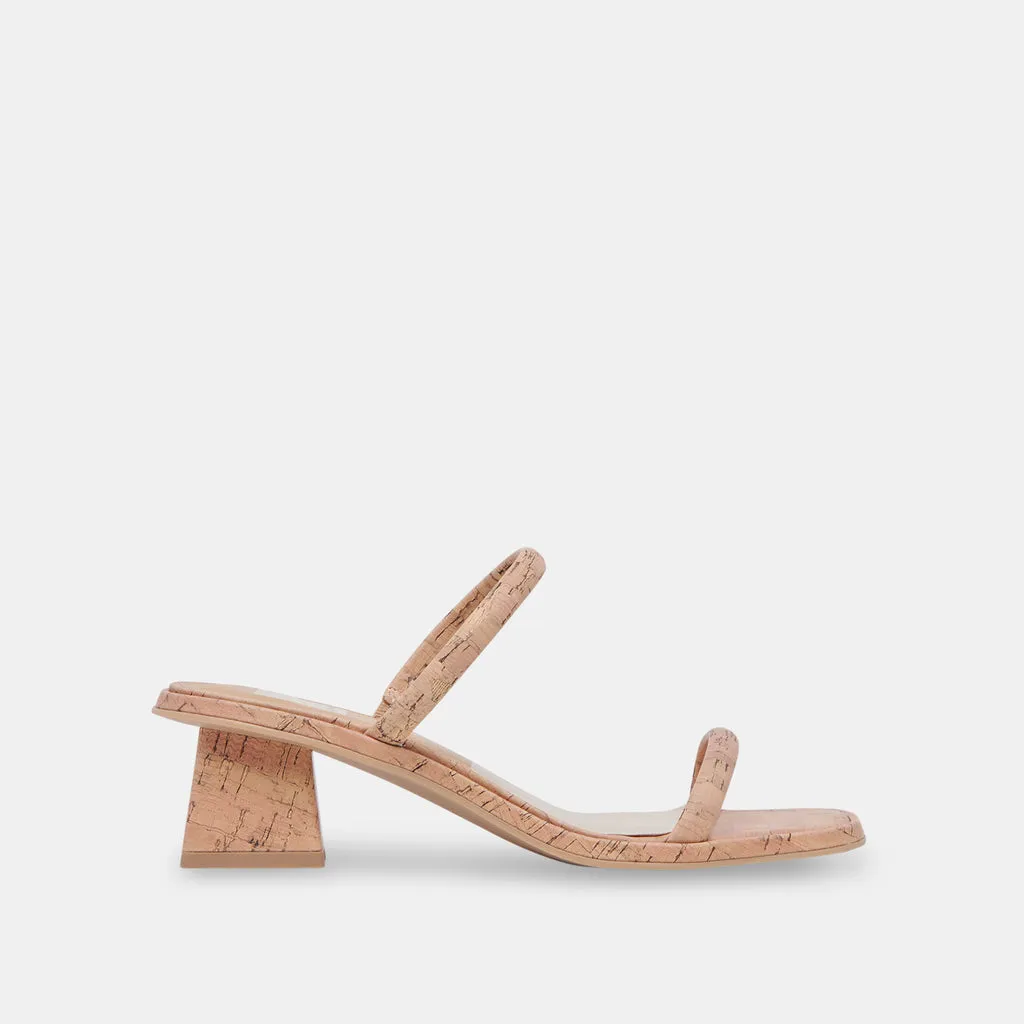 RAMIZE SANDALS NATURAL CORK– Dolce Vita 6883976052802