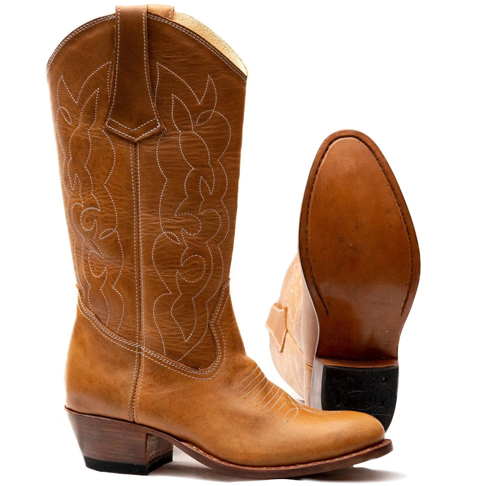 Round Toe Cowgirl Boots