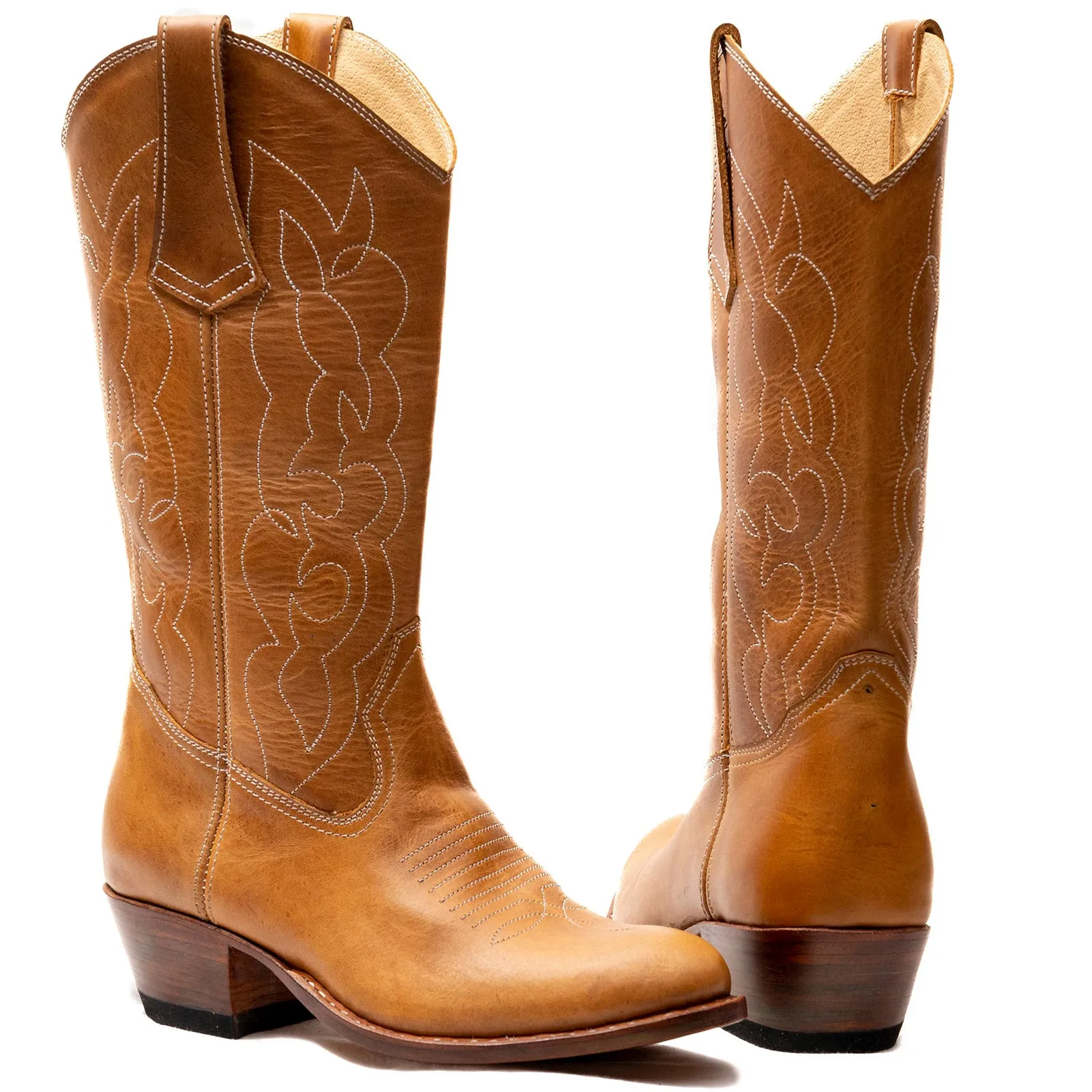 Round Toe Cowgirl Boots