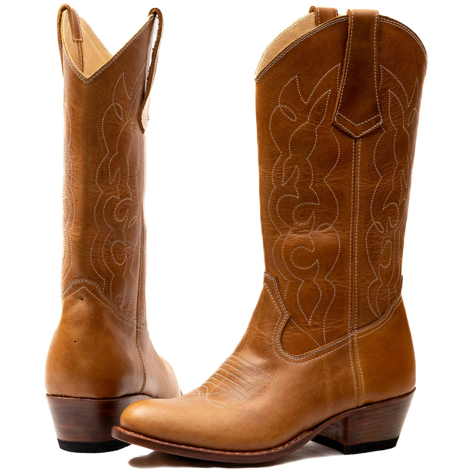 Round Toe Cowgirl Boots