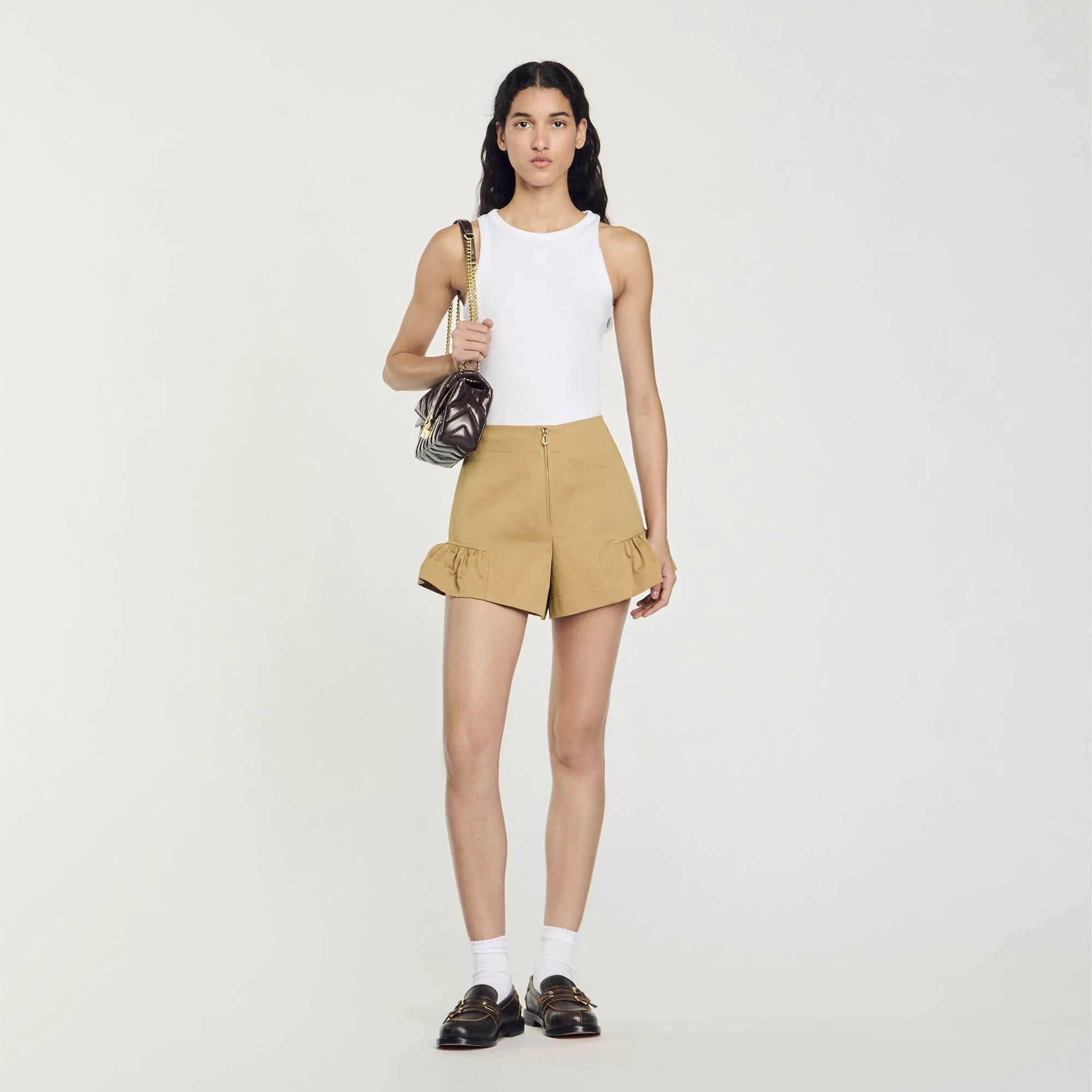 Ruffled Shorts