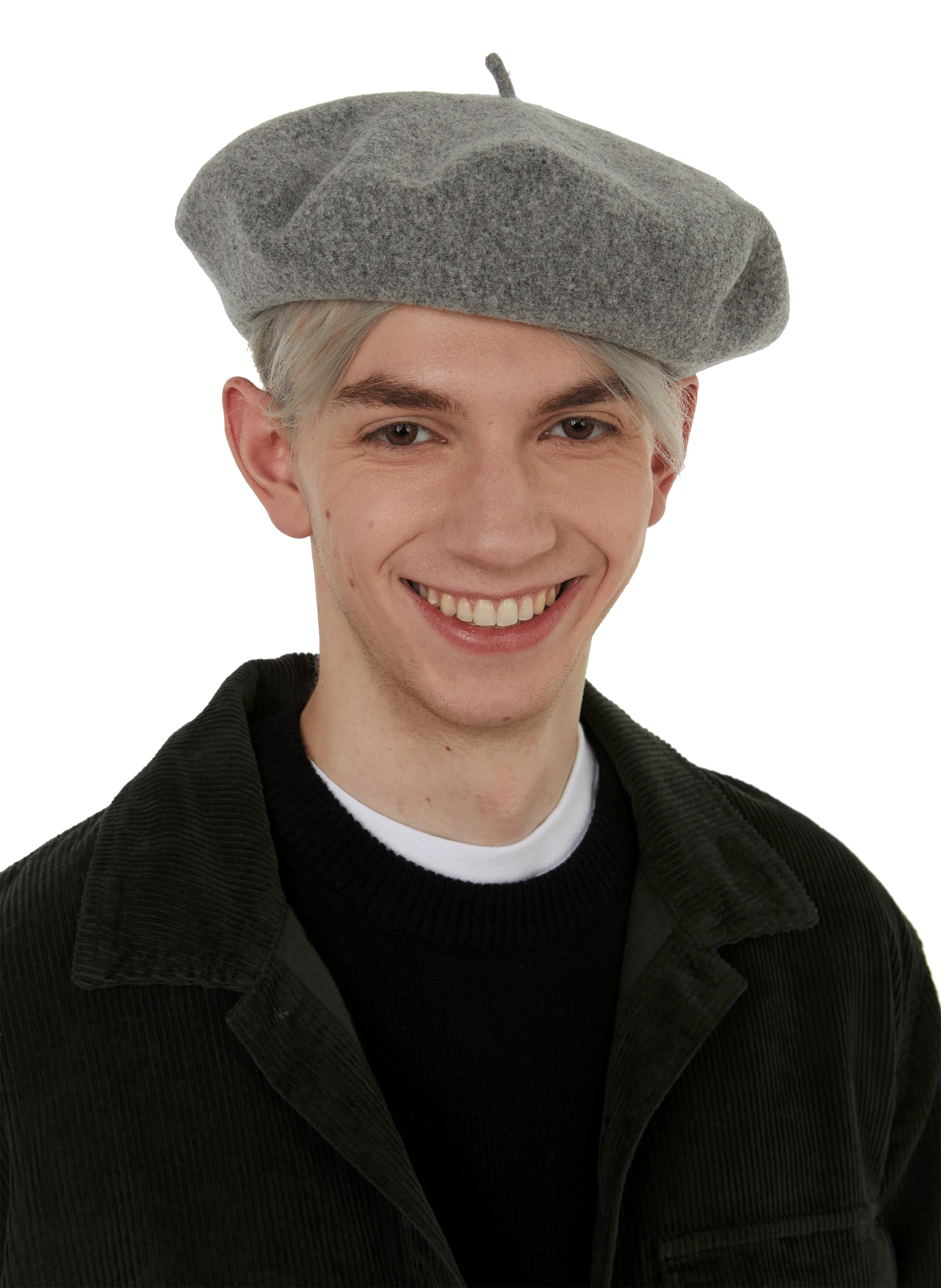 Saison 1865  Wool beret  - Blue