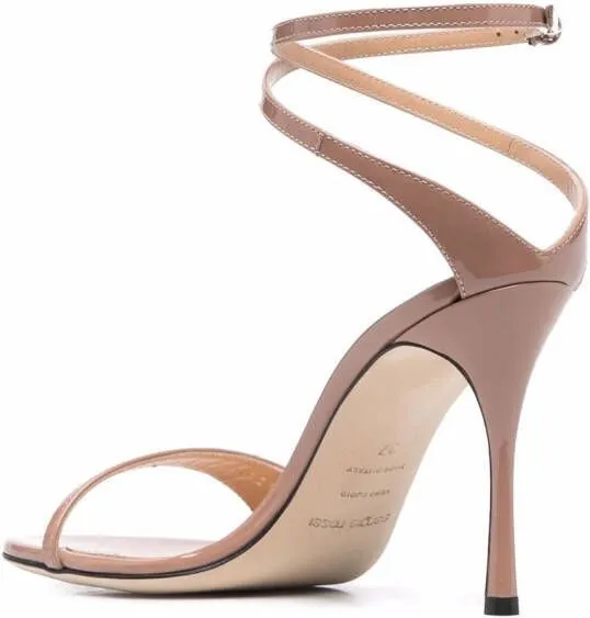 Sergio Rossi strap-detail open-toe sandals Neutrals