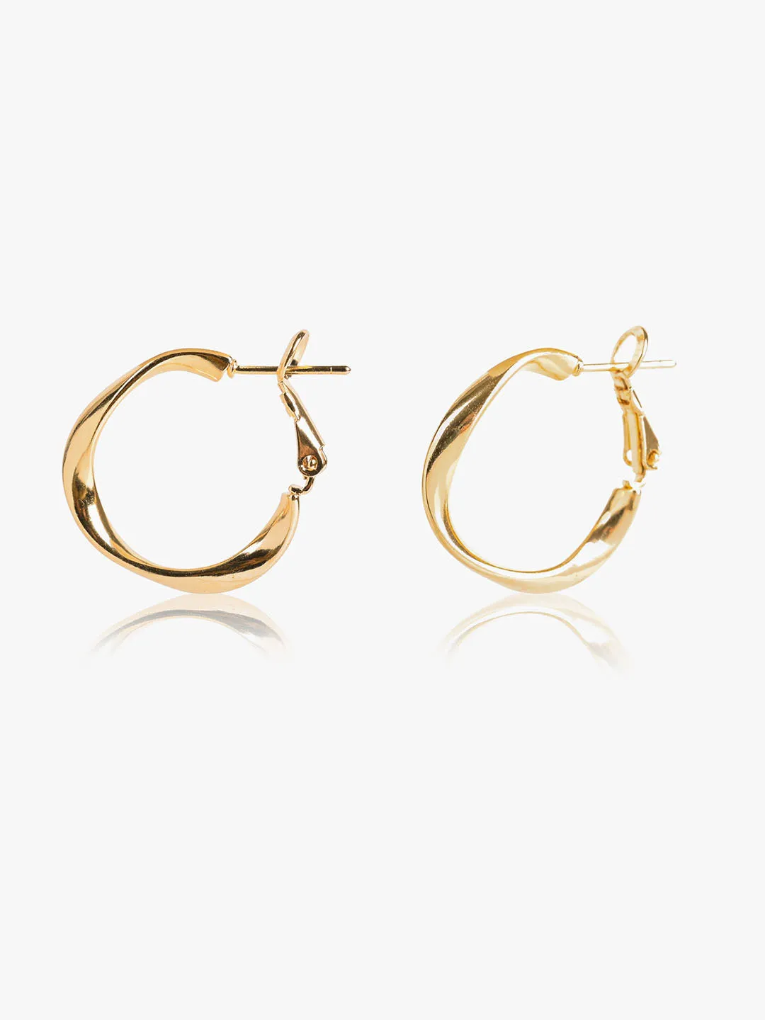 Small Classic Twisted Hoops