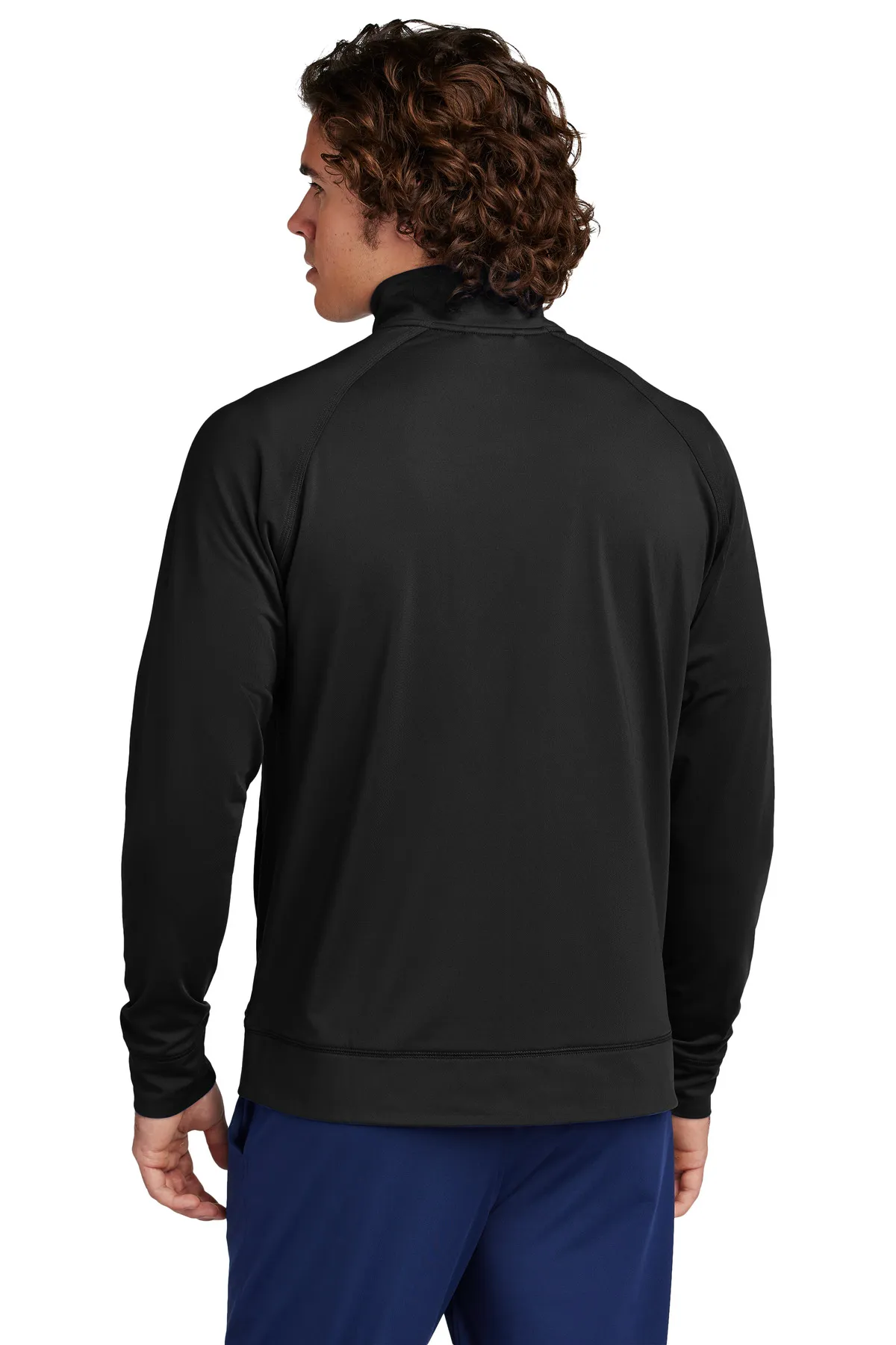 Sport Tek ST857 Sport-Tek Sport-Wick Stretch Full-Zip Cadet Jacket SKU: ST857