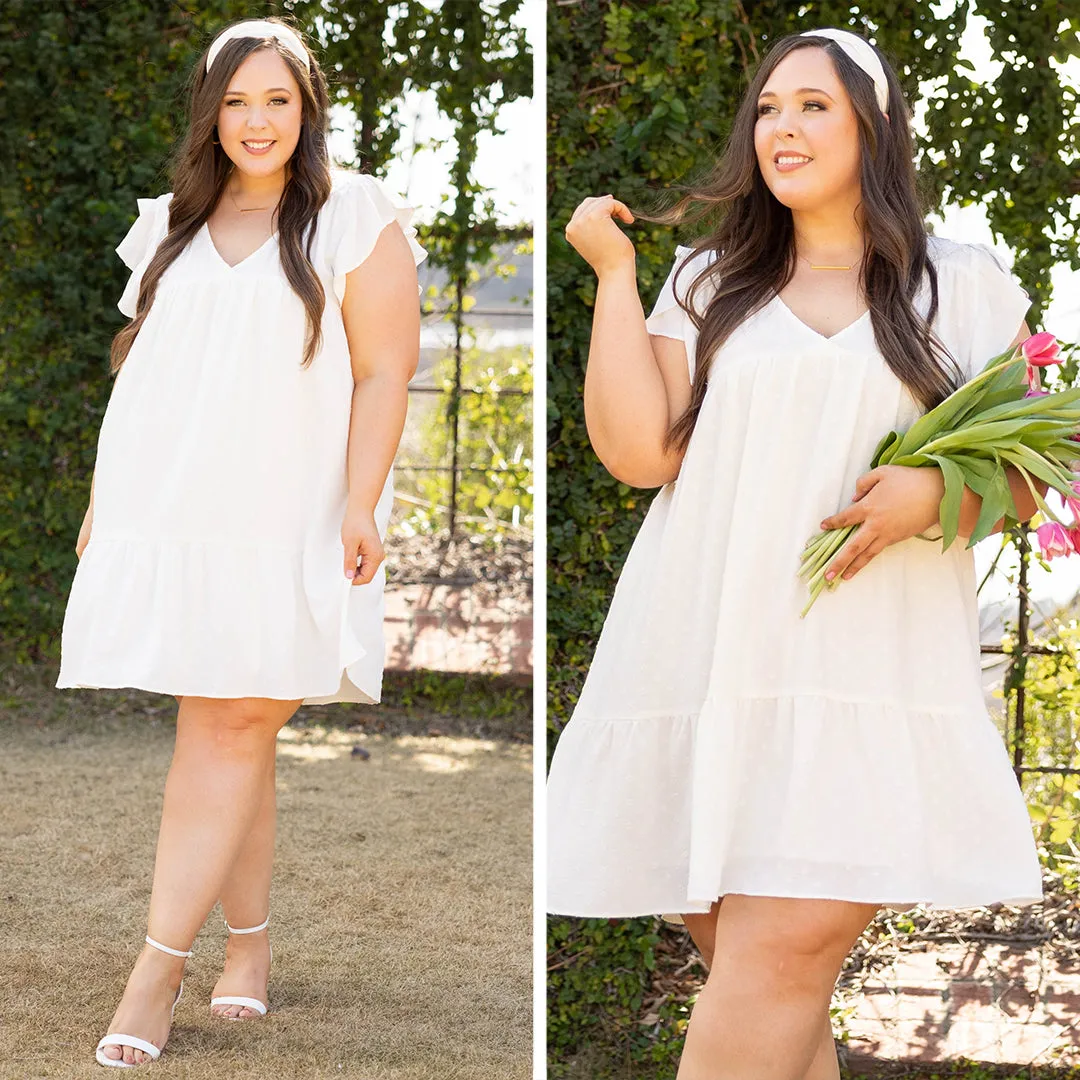 Sweet Honey Bee Dress, Off White