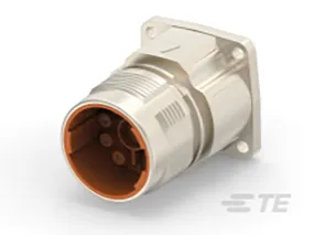 TE Connectivity Circular Connector, 8 Contacts, Flange Mount, Socket, IP67, Speedtec 923 Series