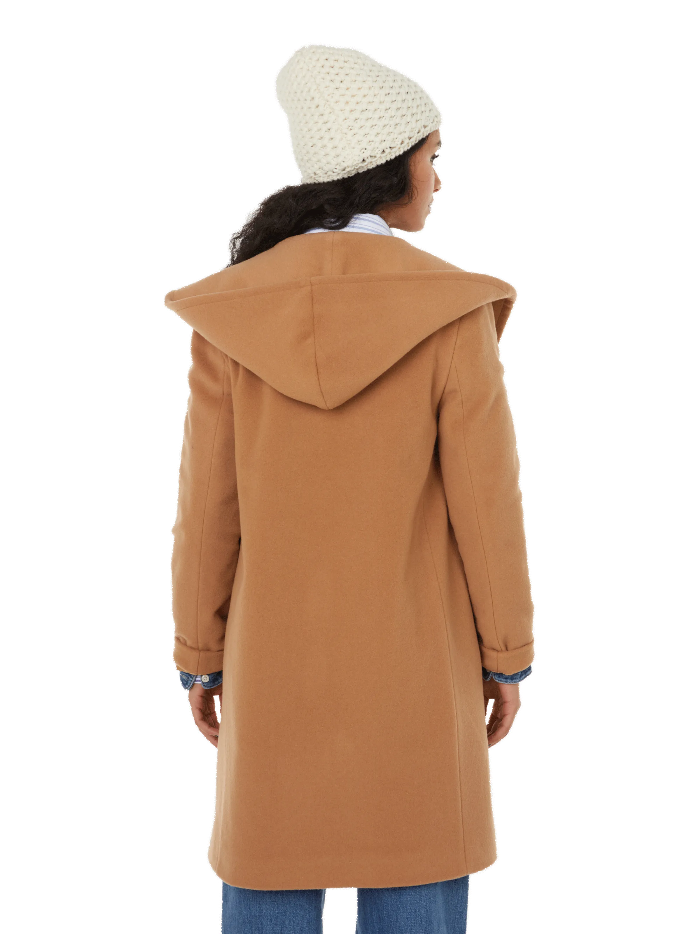 THE SOCIAL SUNDAY  Wool-blend coat - Brown