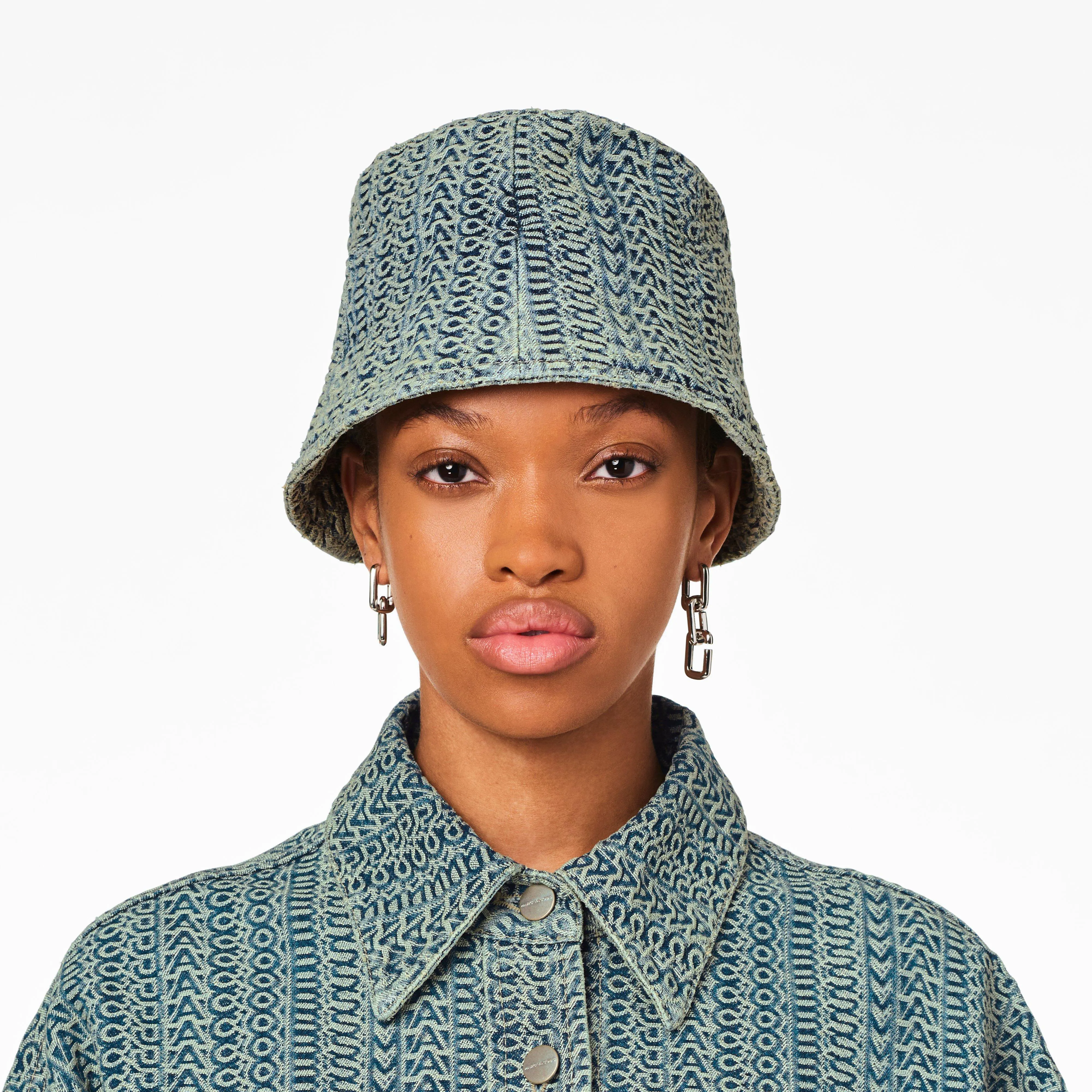 The Washed Monogram Denim Bucket Hat