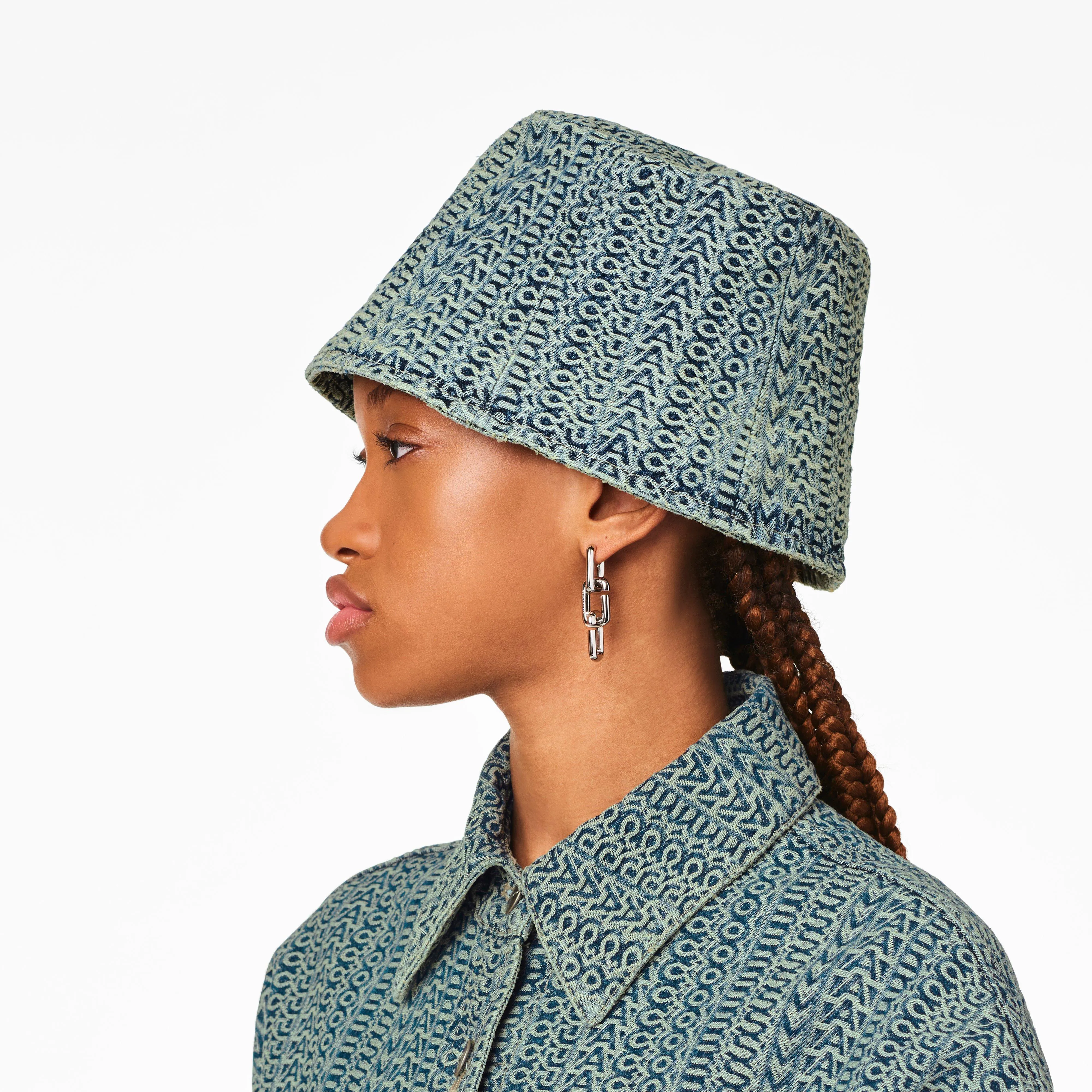 The Washed Monogram Denim Bucket Hat