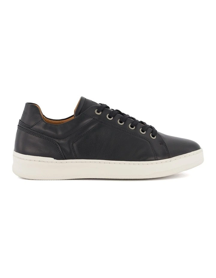 Toledo Leather Sneaker in Black