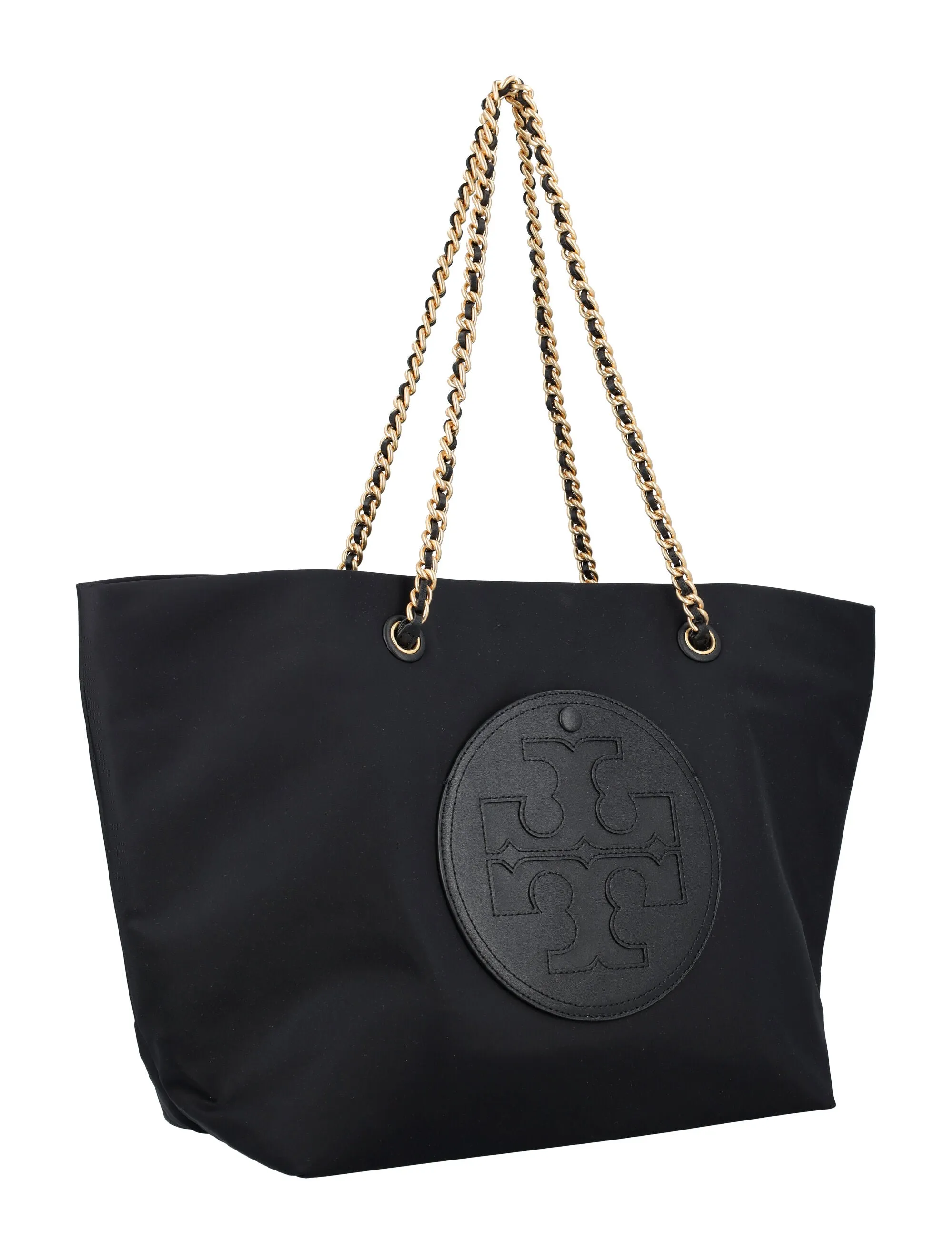 TORY BURCH Elegant Chain-Trim Tote Bag - 29x32x16cm