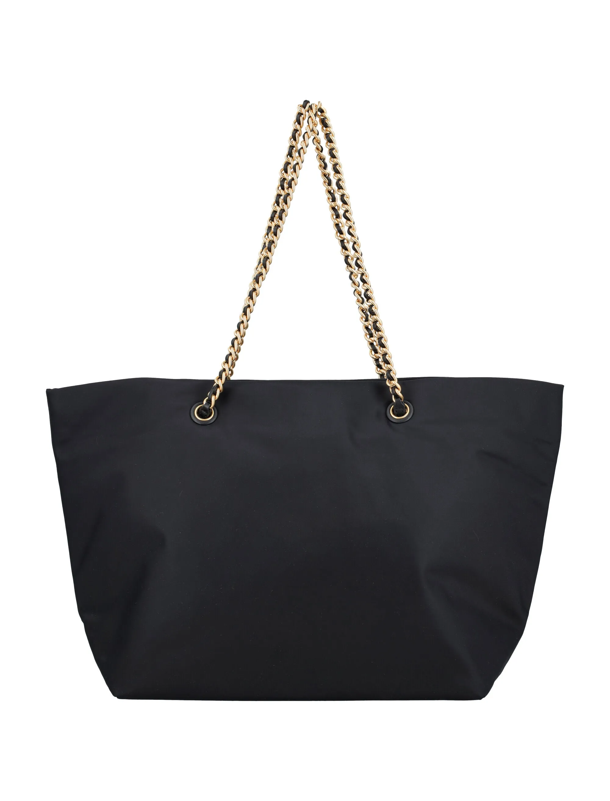 TORY BURCH Elegant Chain-Trim Tote Bag - 29x32x16cm