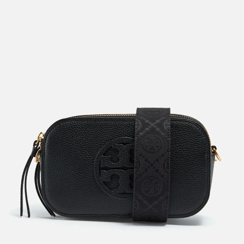 Tory Burch Miller Pebble-Grain Leather Mini Crossbody Bag