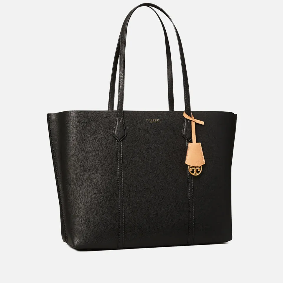 Tory Burch Perry Leather Triple-Compartment Tote Bag