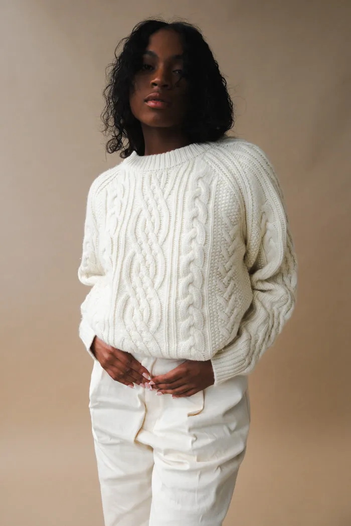 UNISEX CLASSIC FISHERMAN SWEATER