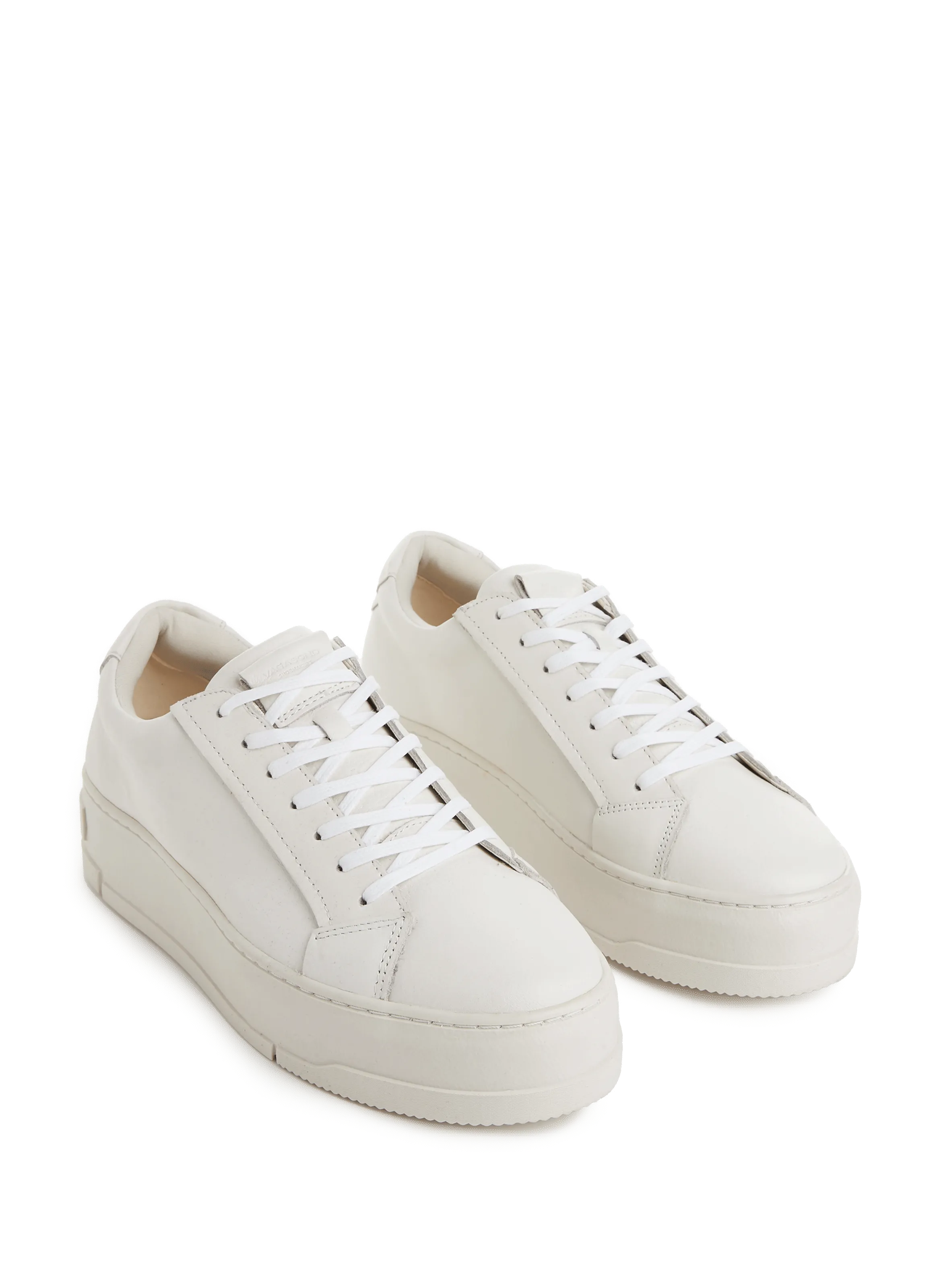 VAGABOND SHOEMAKERS  Leather scratch Trainers  - White