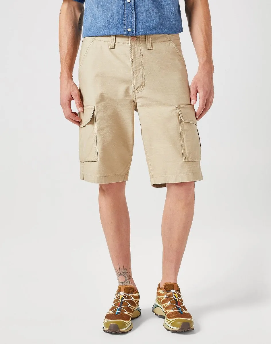 Wrangler Casey Cargo Shorts Saddle