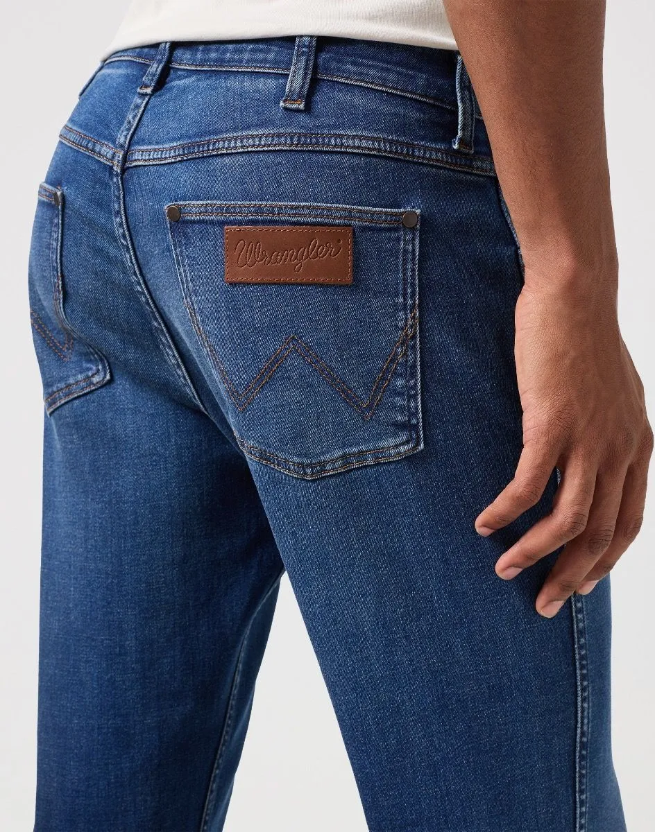 Wrangler Greensboro Straight Denim Jeans Dean