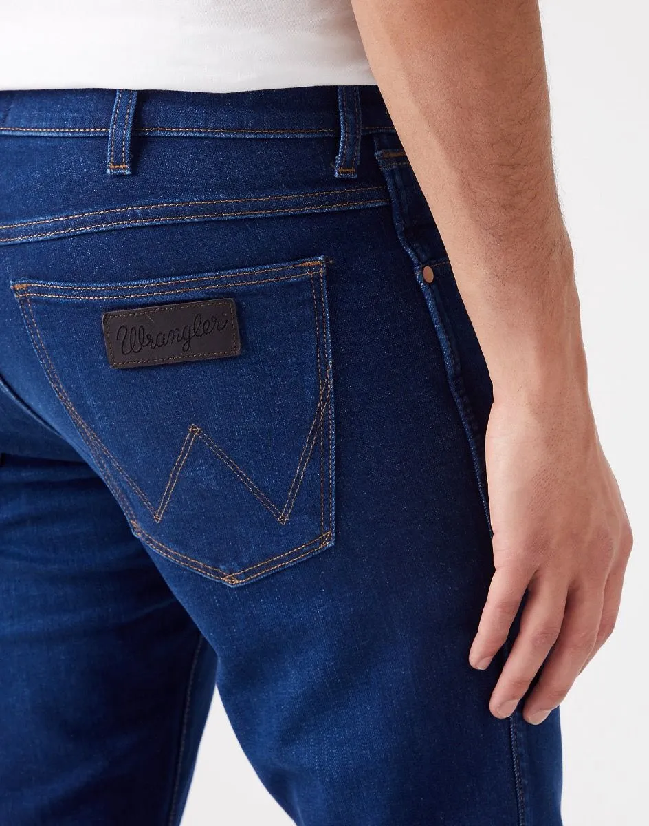 Wrangler Larston Low Slim Denim Jeans The Bullseye