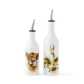 Wrendale Cow and Duck Oil and Vinegar Set