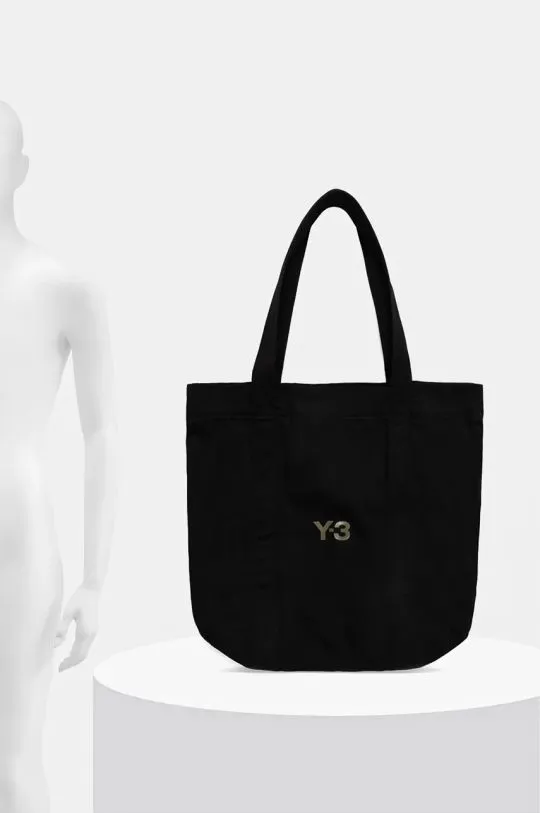 Y-3 cotton bag C Tote black color JN7713