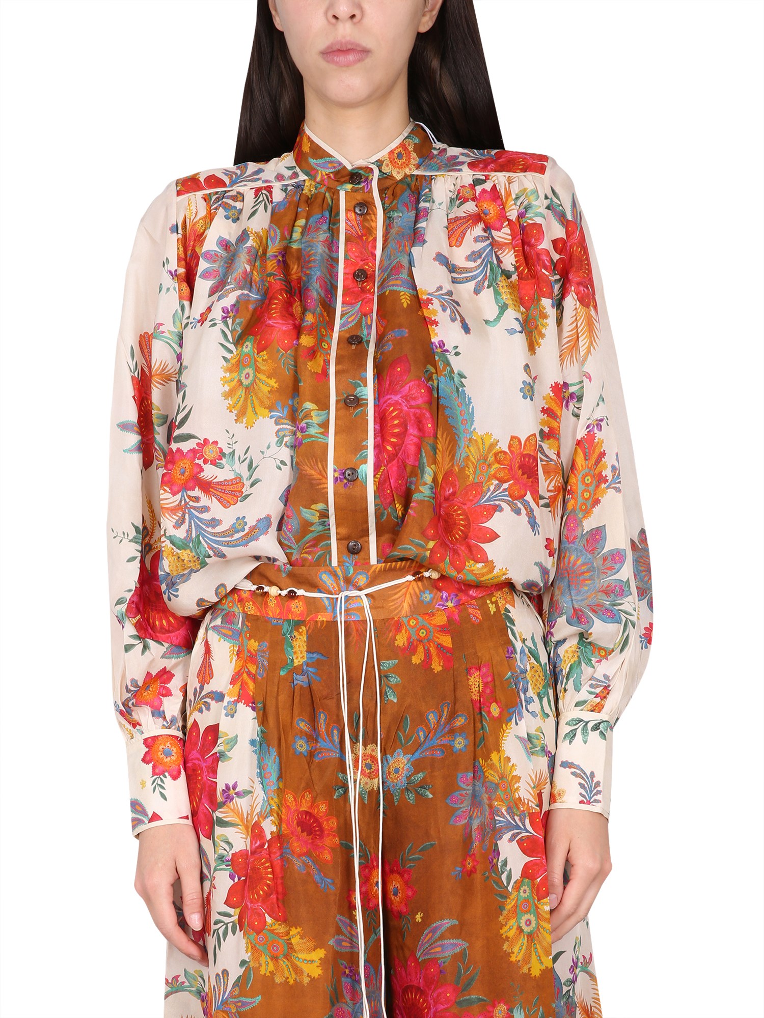 ZIMMERMANN    SILK GINGER BLOUSE